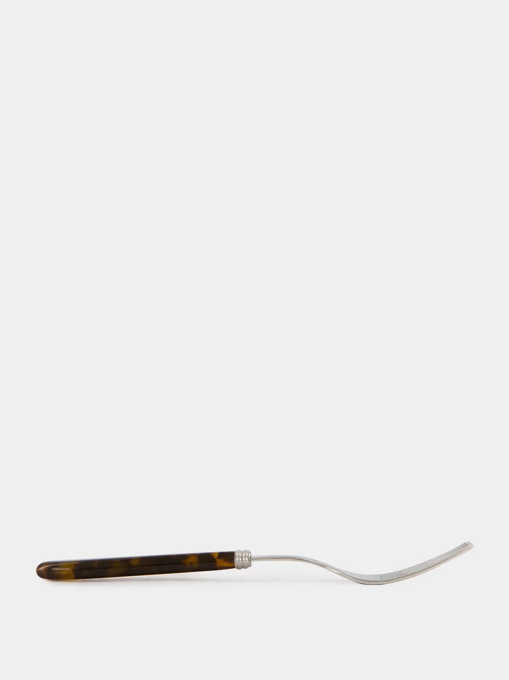 Faux Tortoise Dinner Fork - Image 4