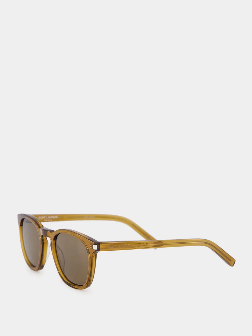 Brown Round Frame Sunglasses - Image 3