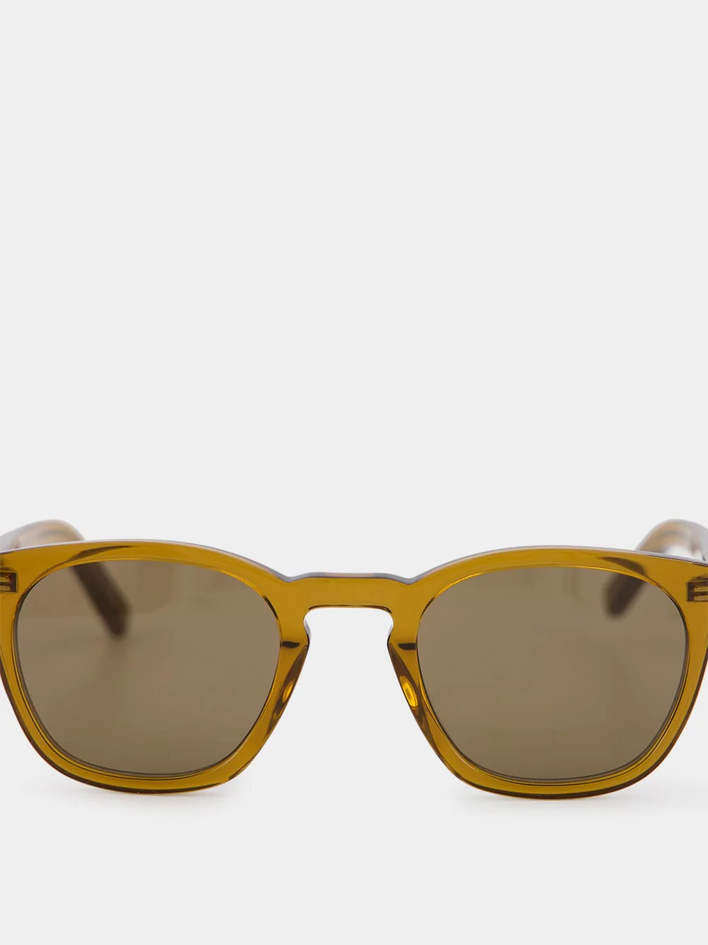 Brown Round Frame Sunglasses - Image 4