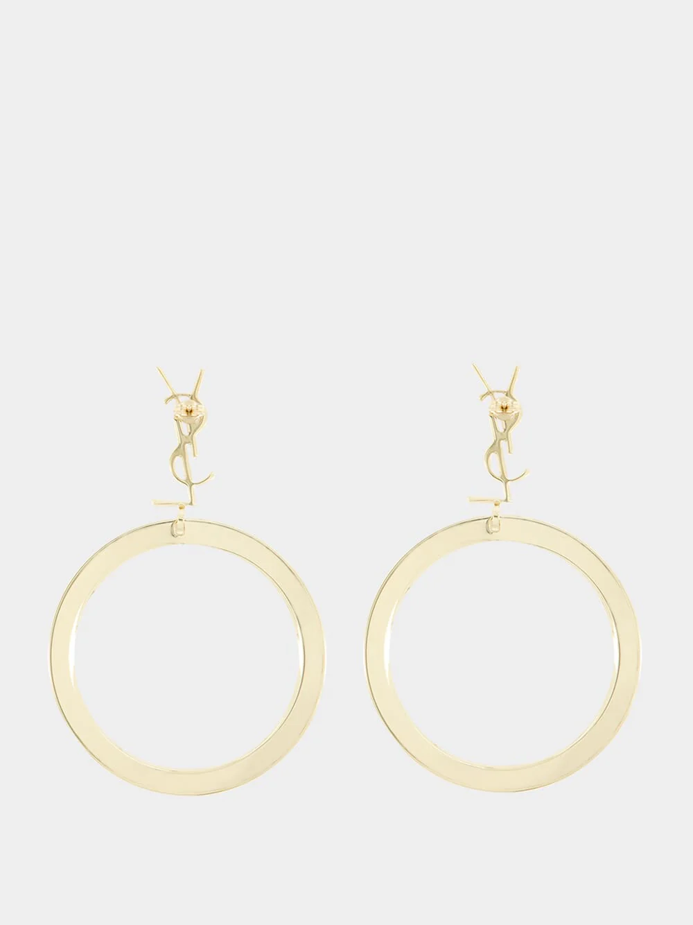 Cassandre Pendant Hoop Earrings - Image 2