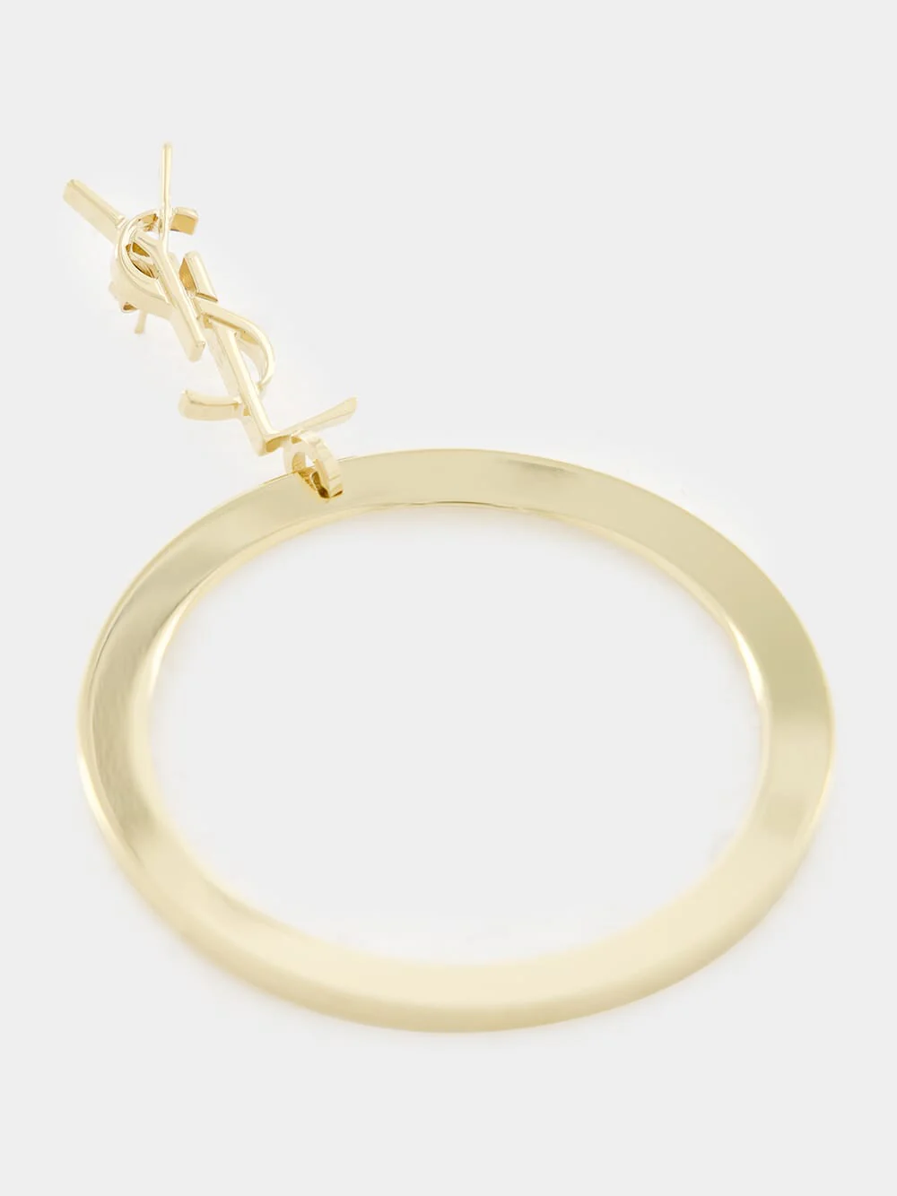 Cassandre Pendant Hoop Earrings - Image 3