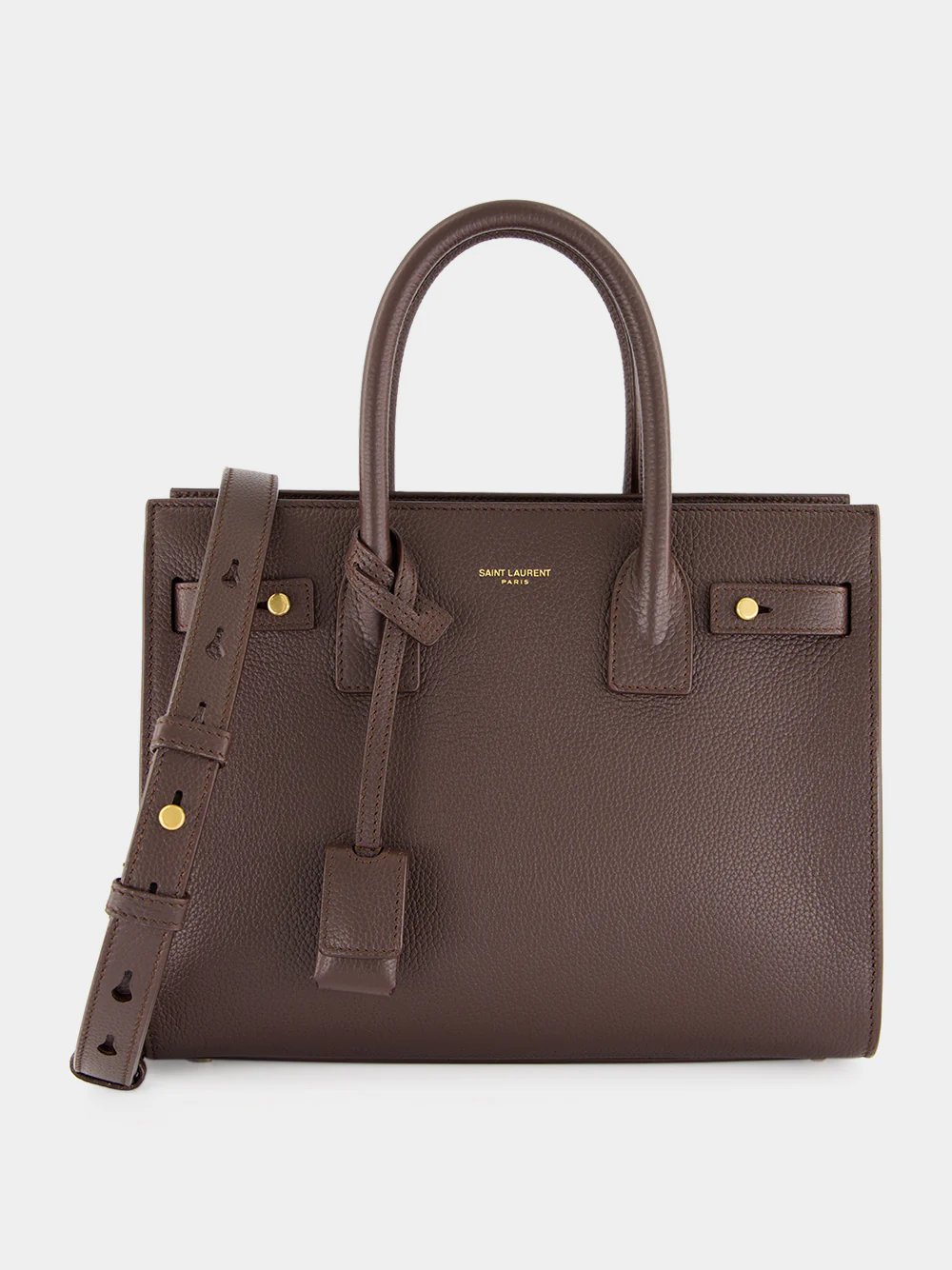 Arabica Brown Sac de Jour Baby Leather Bag