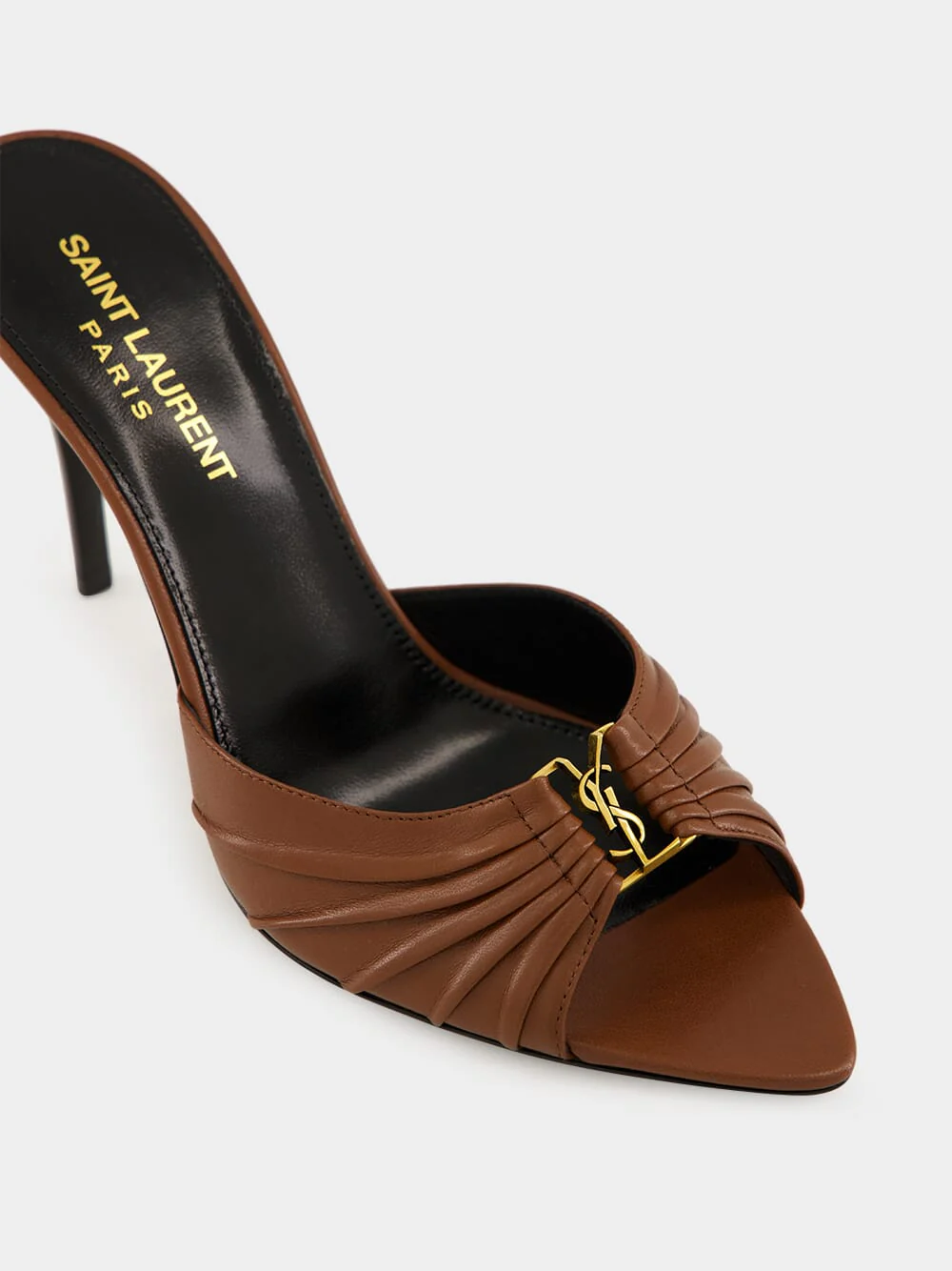 Babylone Mules in Aesthetic Brown Smooth Leather - Image 6