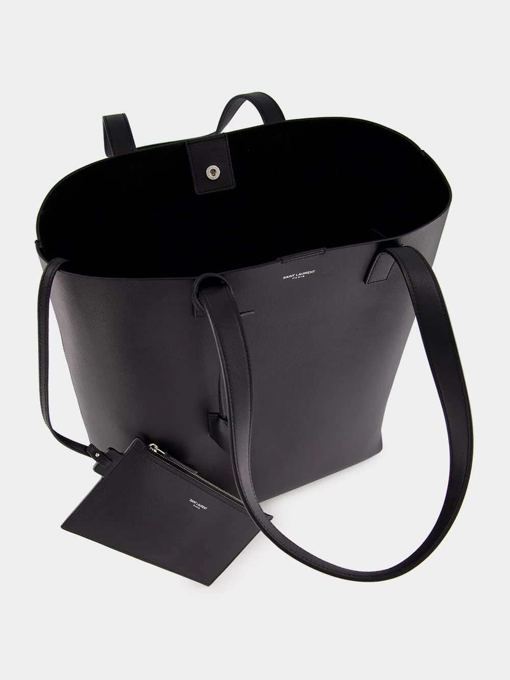 Black Bold Shopping Tote Bag - Image 5