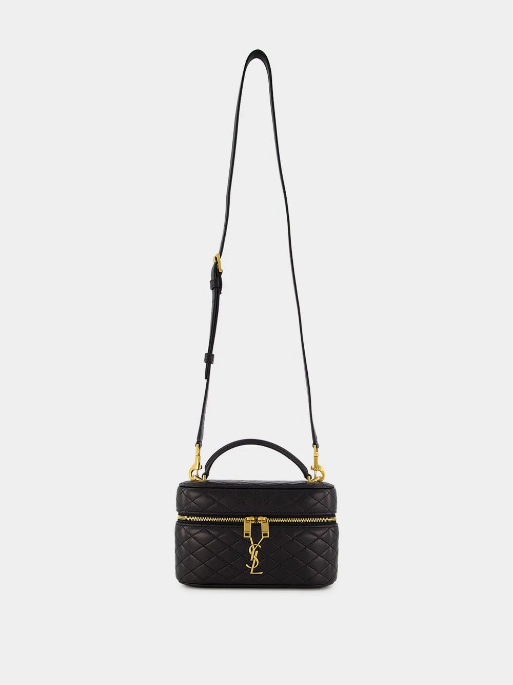 Black Lambskin Gaby Vanity Bag - Image 3