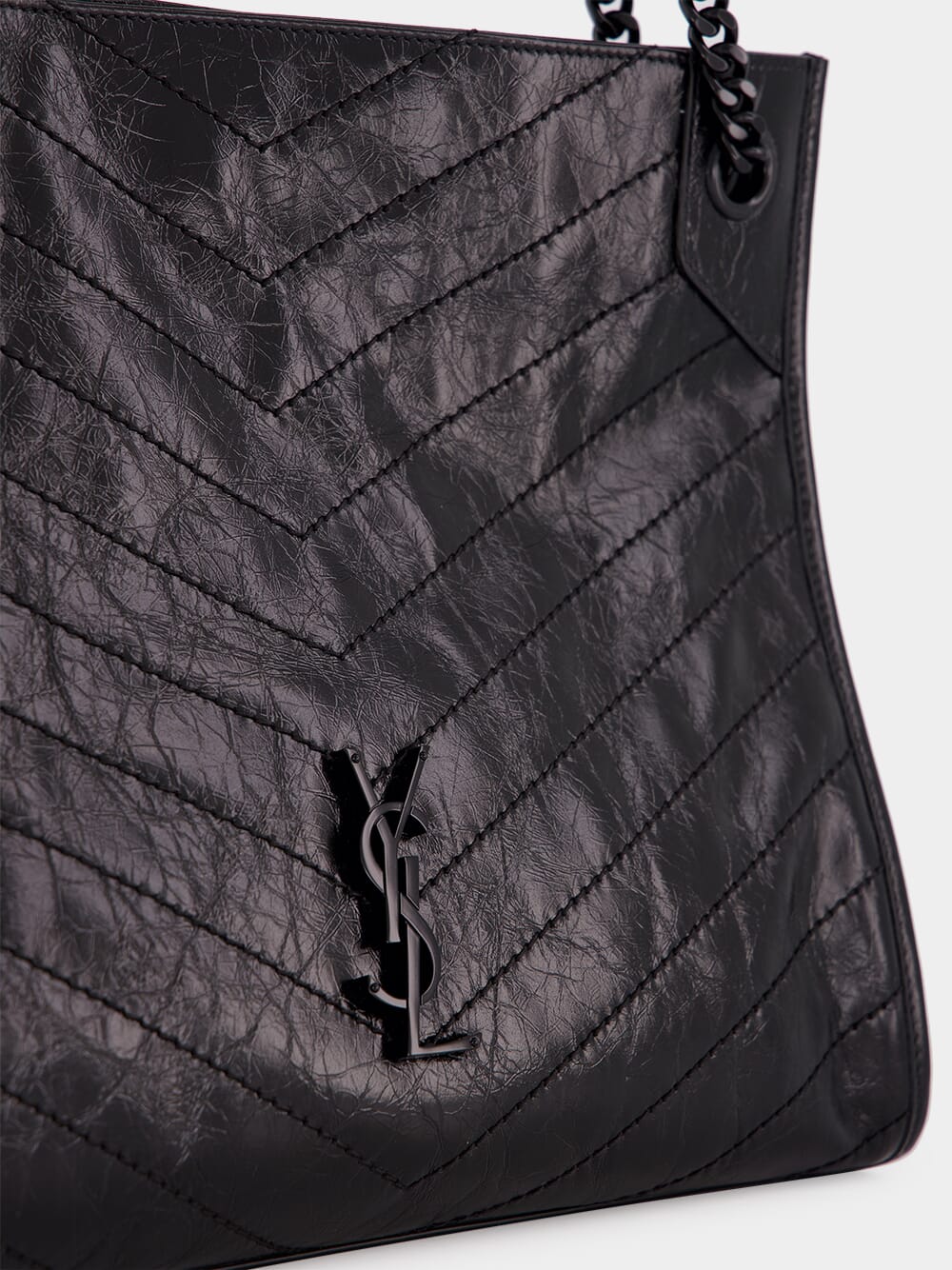 Black Niki Small Shoulder Bag - Image 5