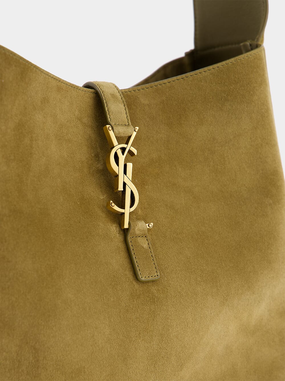 Le 5 à 7 Large Suede Bag - Image 6