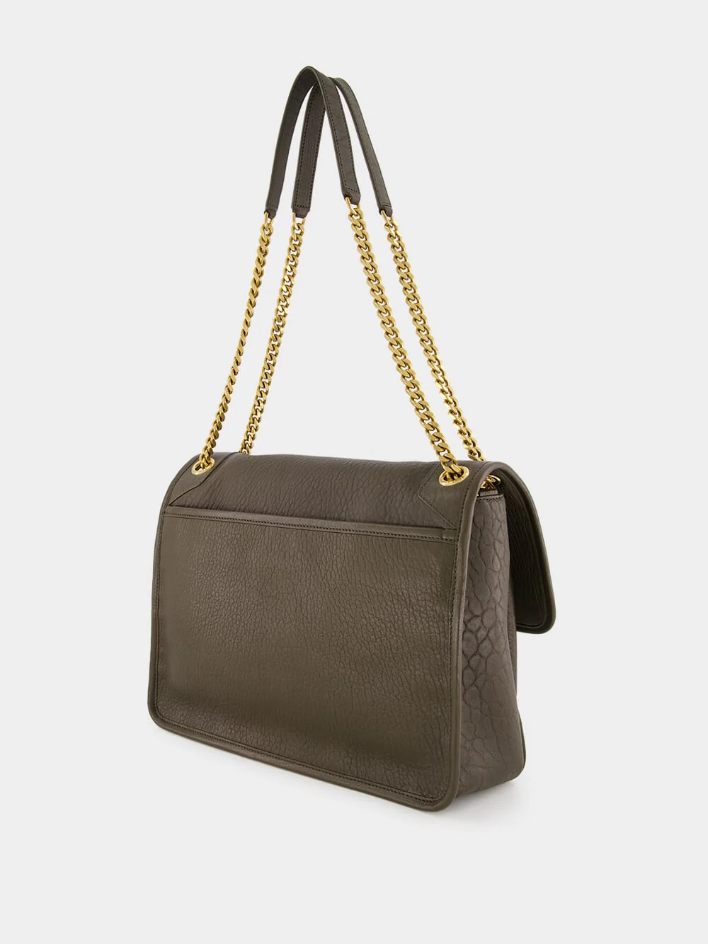 Light Musk Niki Large Grained Lambskin Bag - Image 4