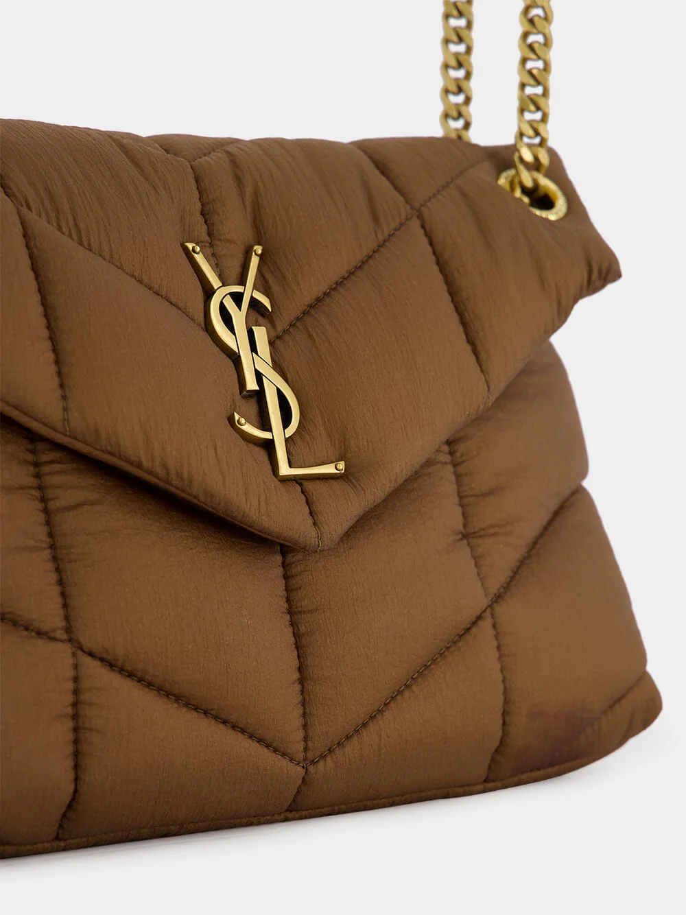 Puffer Quilted Shoulder Bag - Image 6
