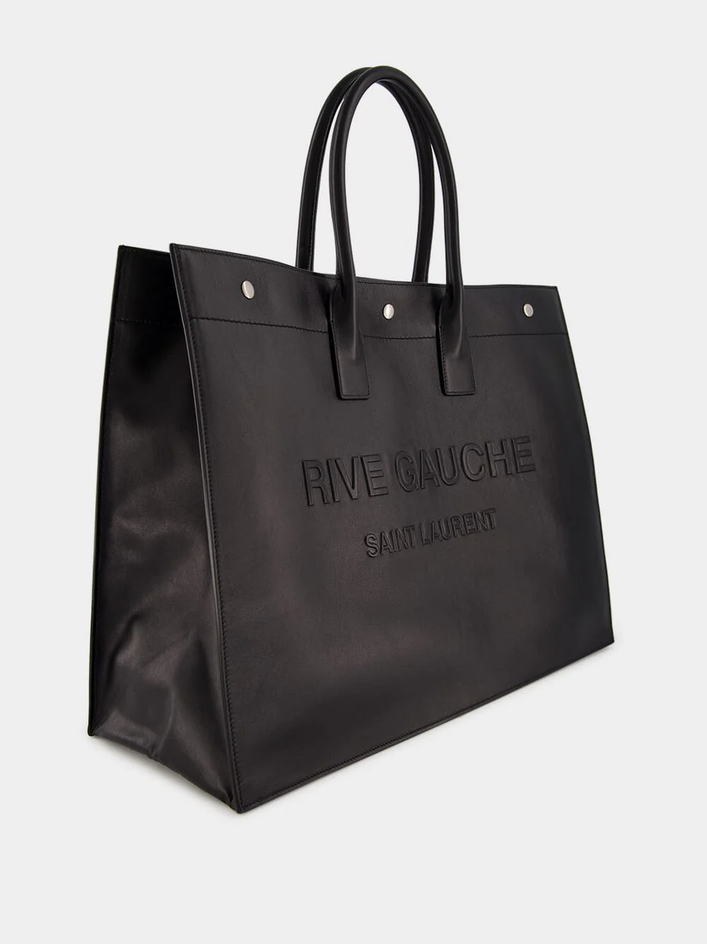 Rive Gauche Large Leather Tote - Image 3
