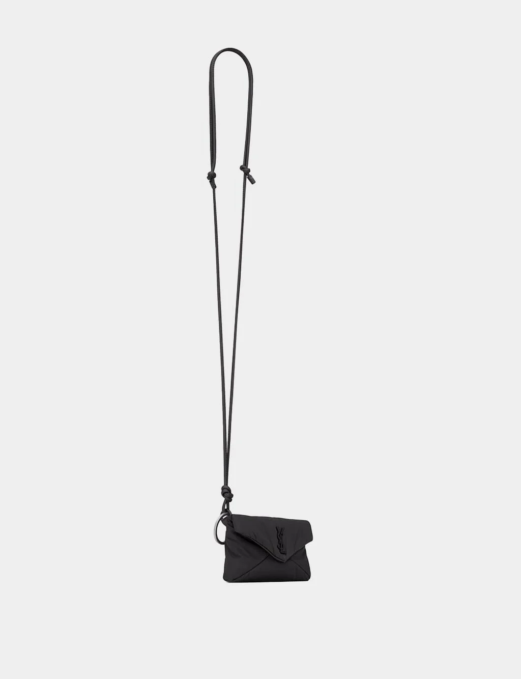 Black Cassandre Mini Envelope in Nylon - Image 3