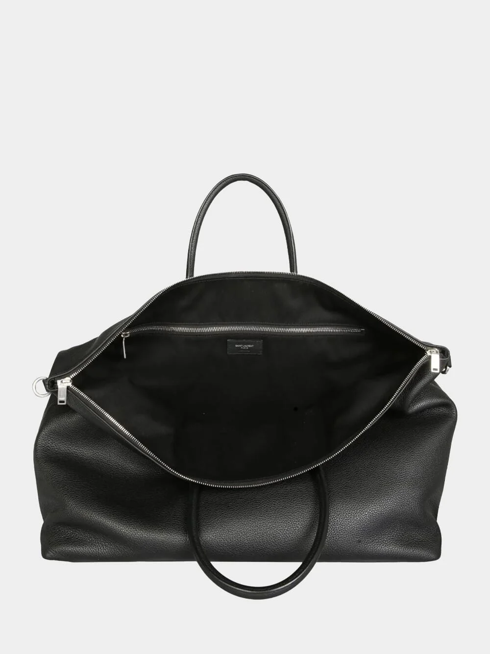 Black Giant Bowling Leather Bag - Image 4