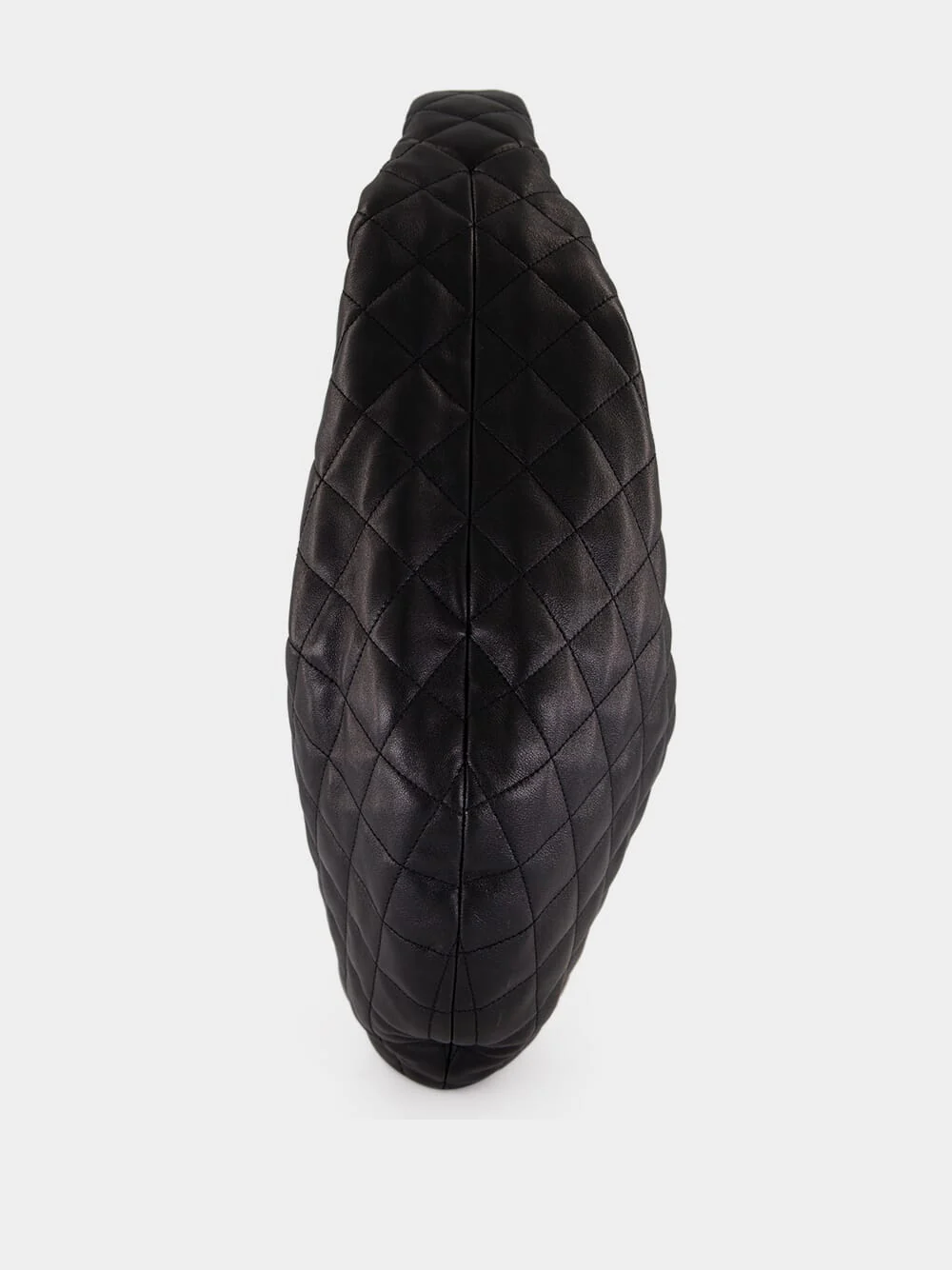 Black Icare Quilted Nappa Hobo Bag - Image 4