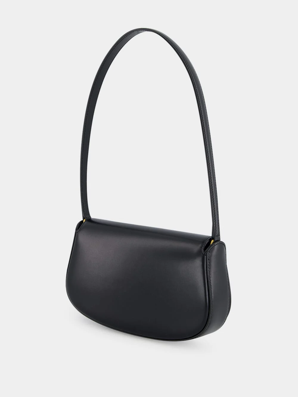 Black Mini Voltaire Leather Bag - Image 5