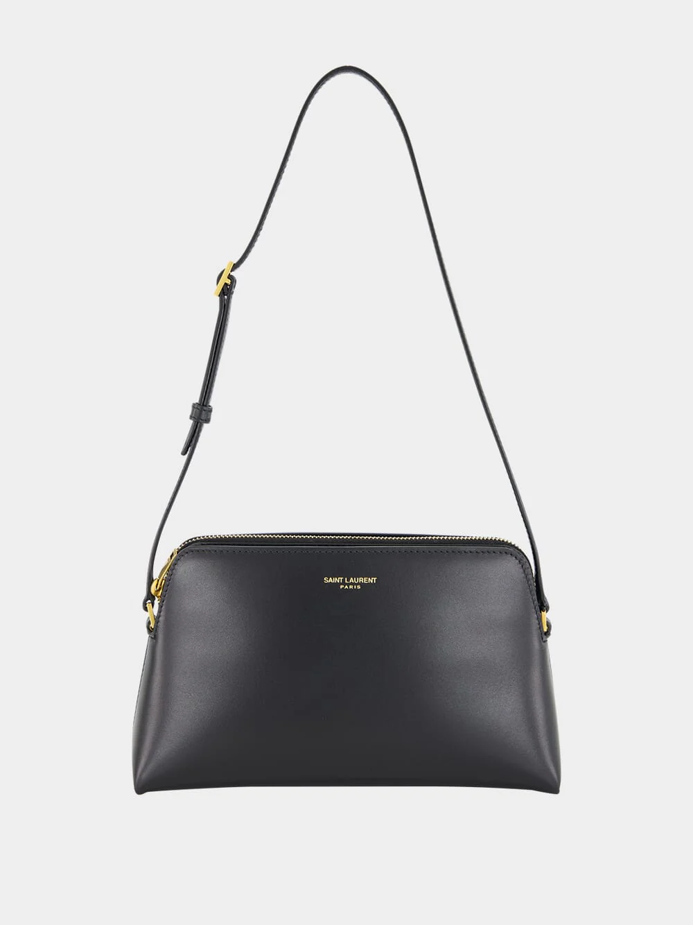 Black Paris Mini Bag in Smooth Calfskin - Image 2