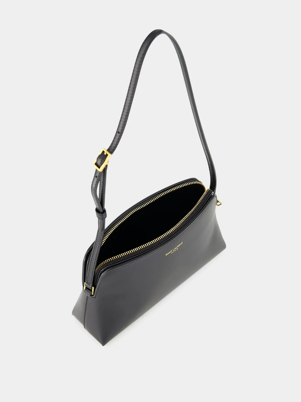 Black Paris Mini Bag in Smooth Calfskin - Image 6