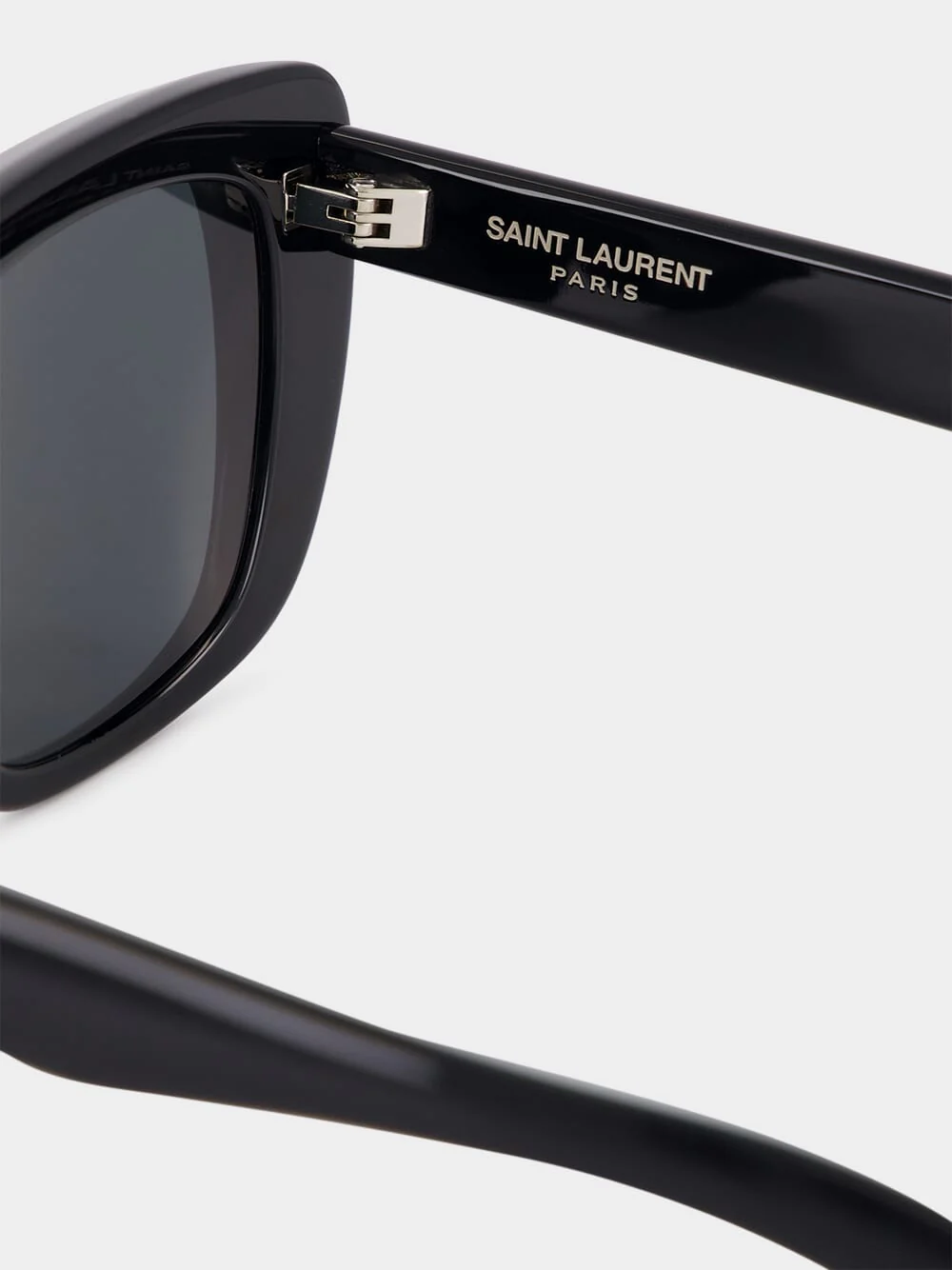 Black SL 857 Square Sunglasses - Image 4