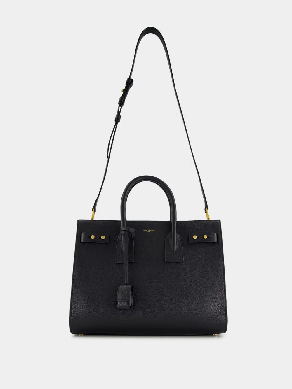 Black Small Sac de Jour in Supple Grained Leather - Image 3