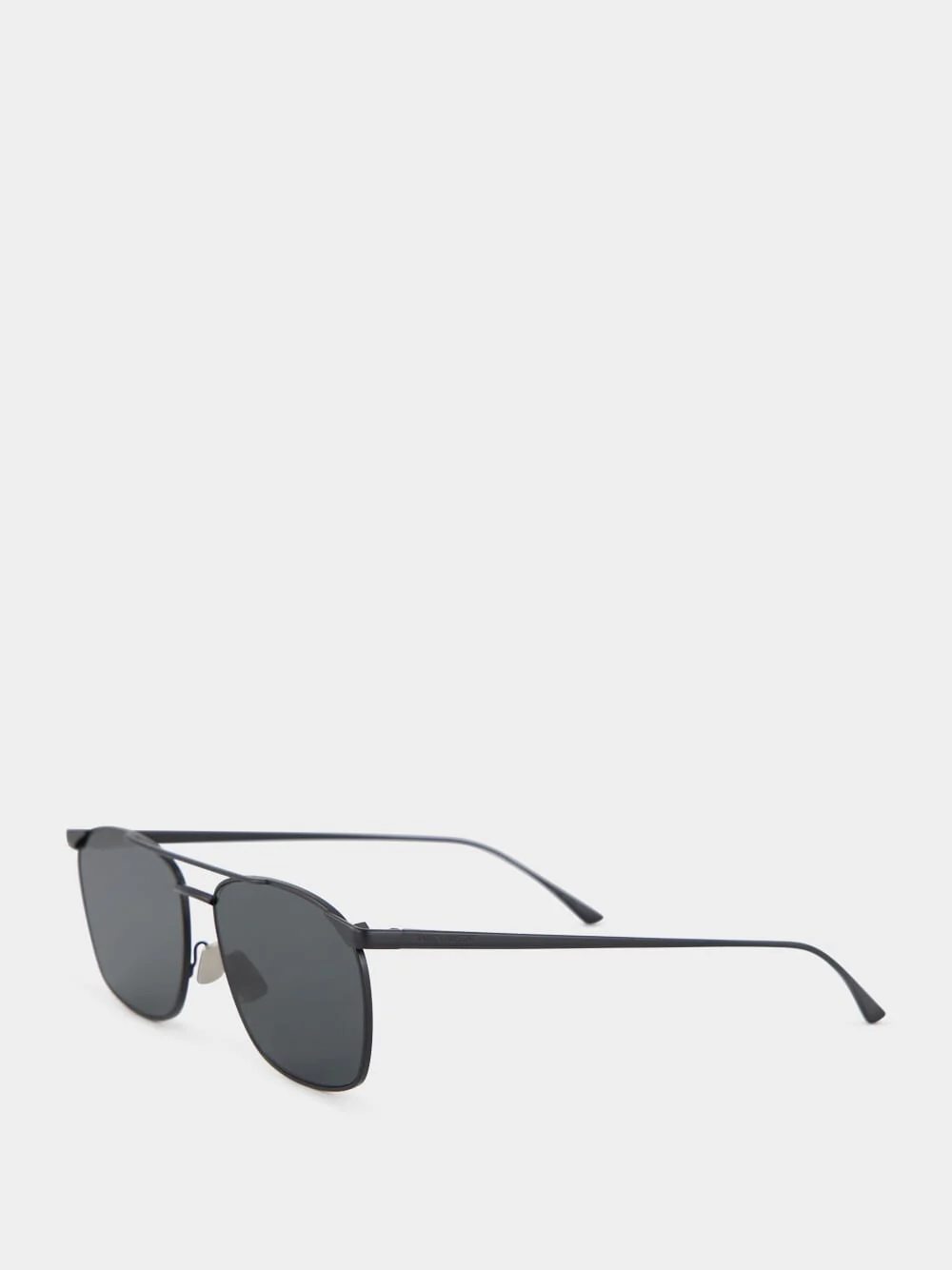 Black Vincent Metal Sunglasses - Image 3