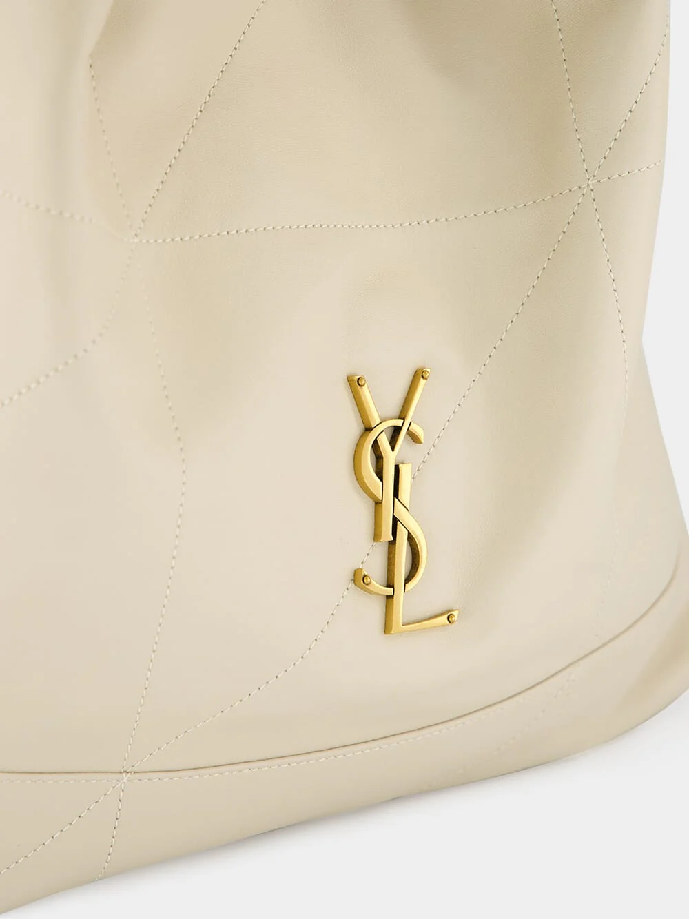 Blanc Vintage Jamie Large Lambskin Pochon Bag - Image 6