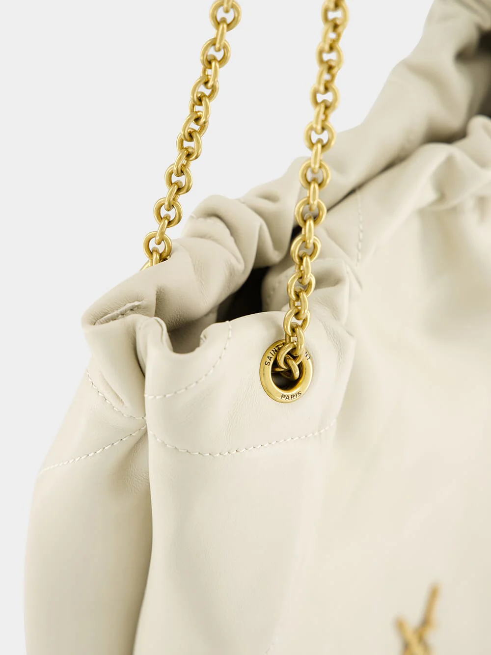 Blanc Vintage Jamie Pochon Lambskin Pouch - Image 8