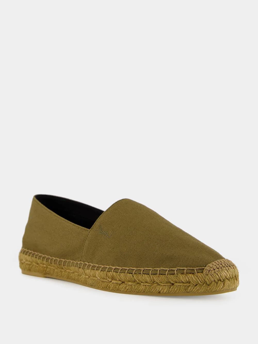 Cactus Green Cotton Espadrilles - Image 2
