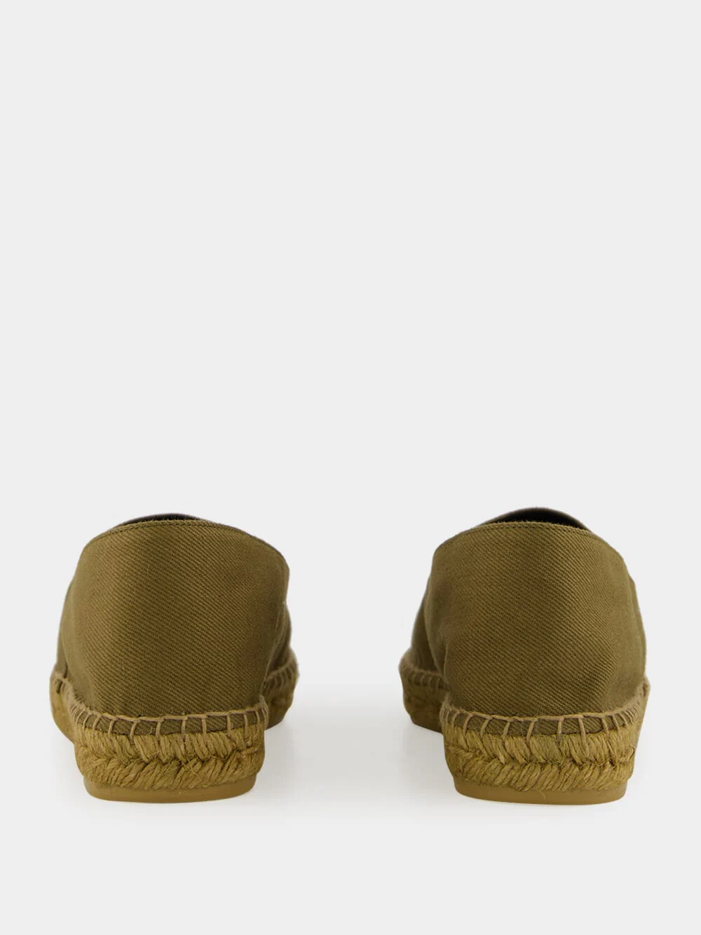 Cactus Green Cotton Espadrilles - Image 5