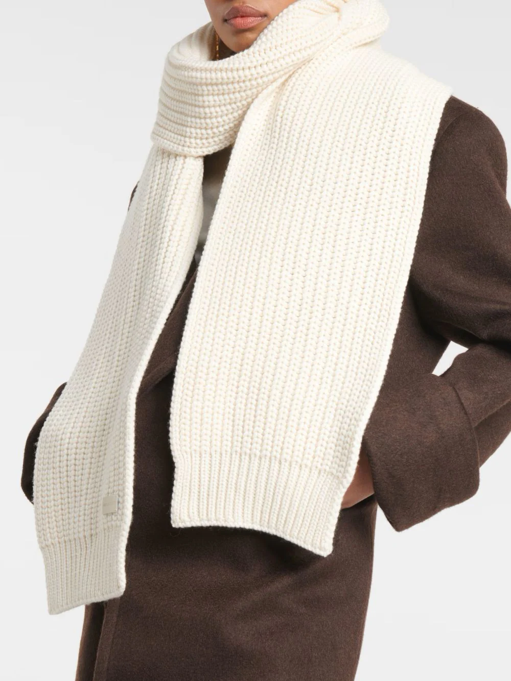 Knit Signature Cashmere Scarf