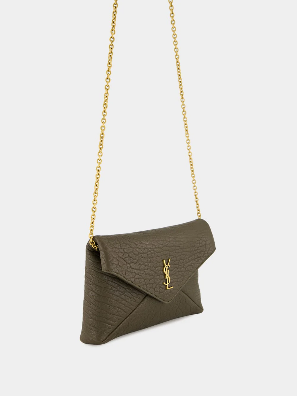 Cassandre Chain Pouch in Light Musk Lambskin - Image 3