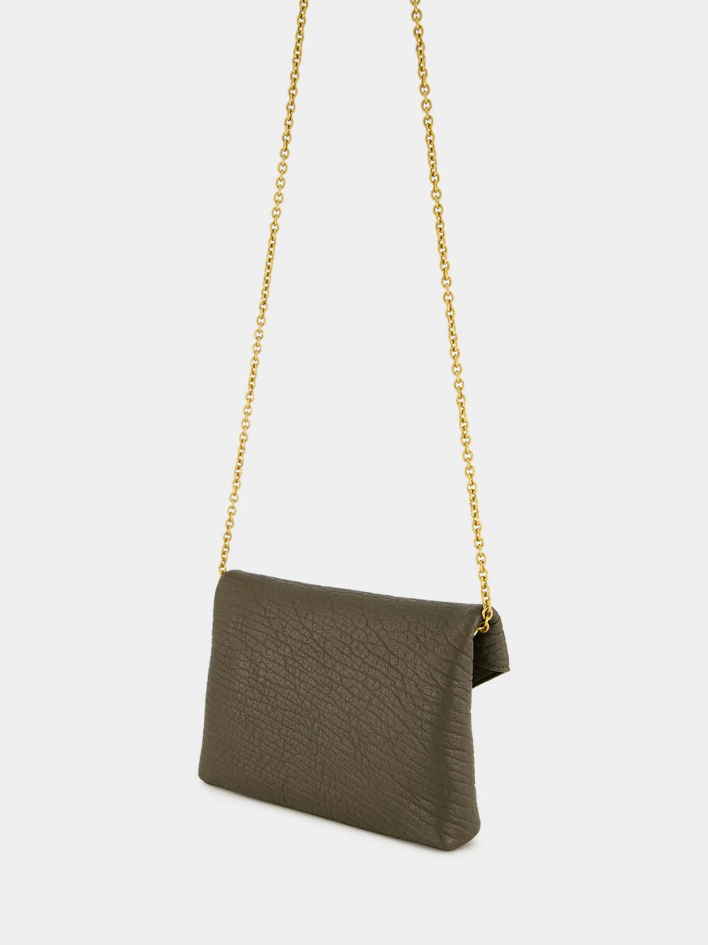 Cassandre Chain Pouch in Light Musk Lambskin - Image 5