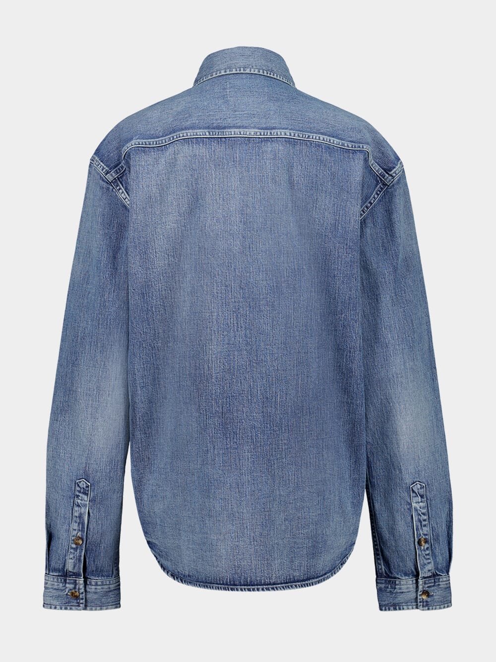 Cassandre Shirt in Day Blue Denim - Image 2