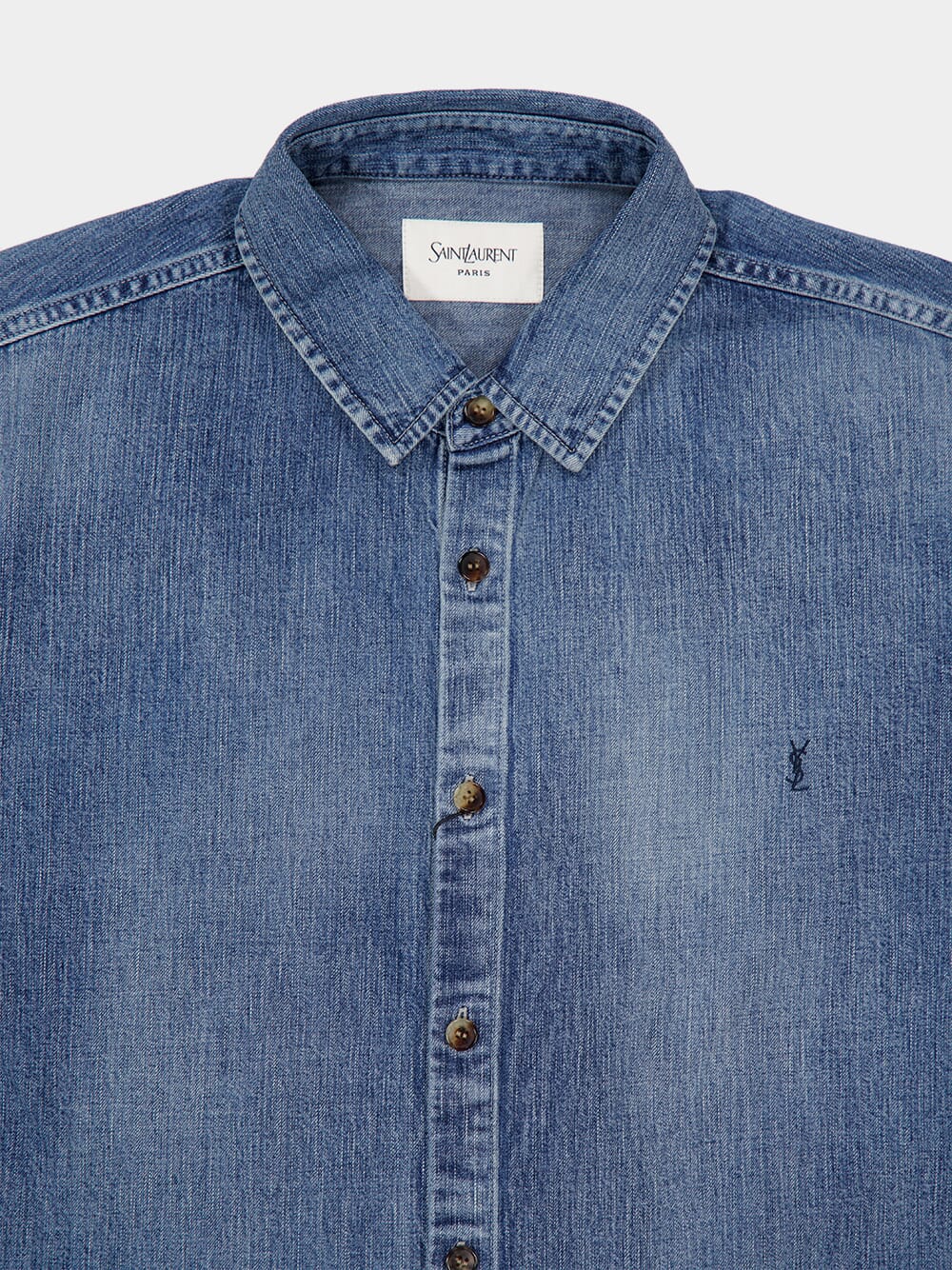 Cassandre Shirt in Day Blue Denim - Image 3