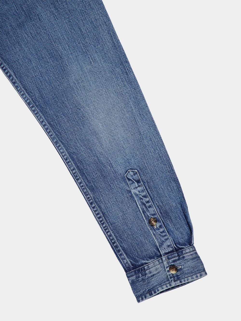 Cassandre Shirt in Day Blue Denim - Image 4