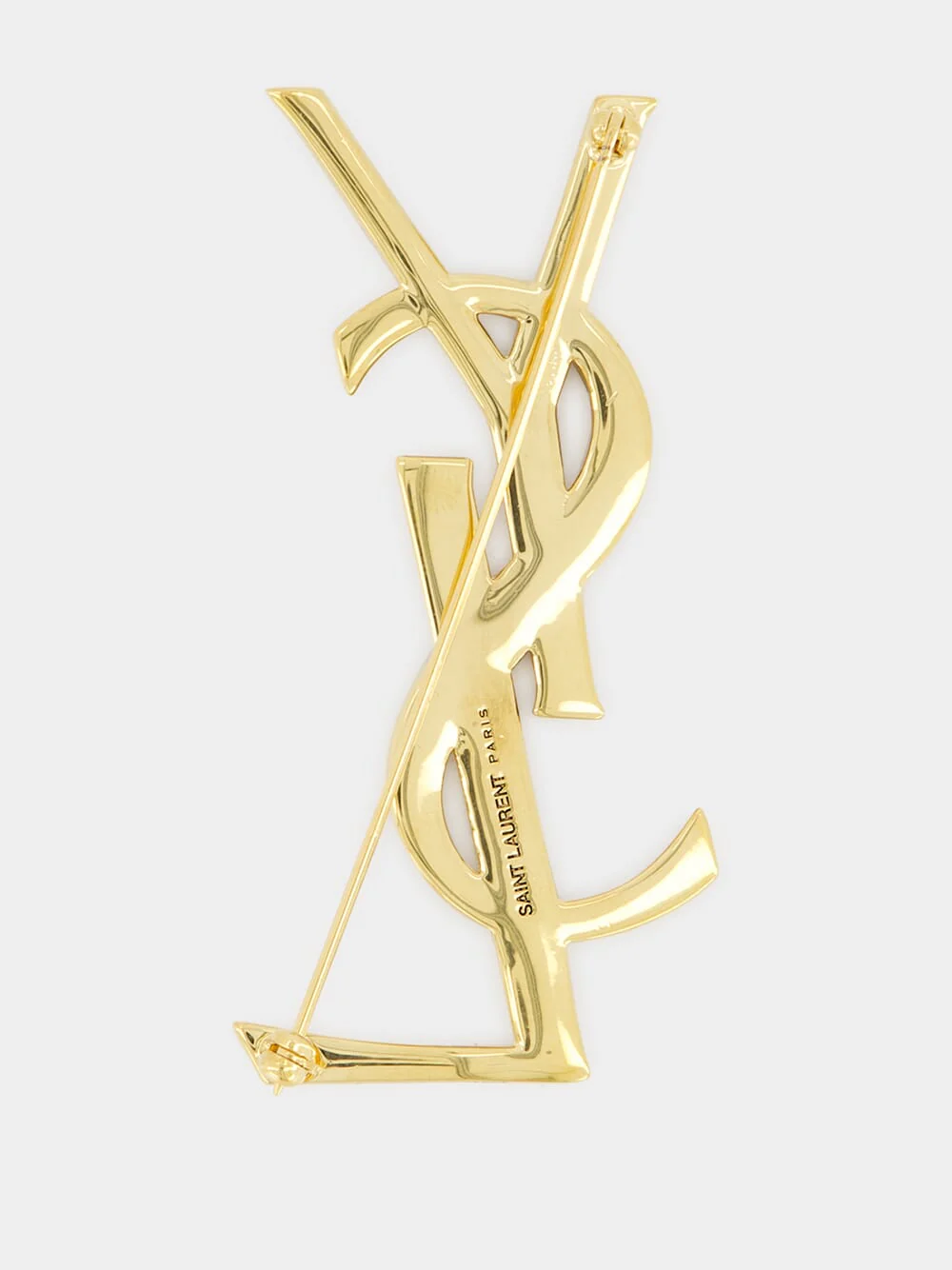 Cassandre Snake Brooch in Aged Brass - Image 2