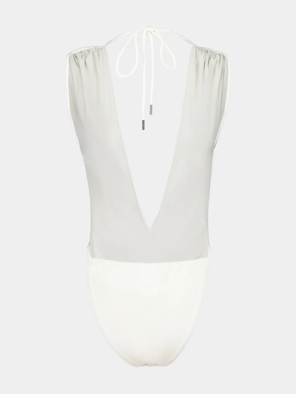 Backless V-Halter Swimsuit - Image 2