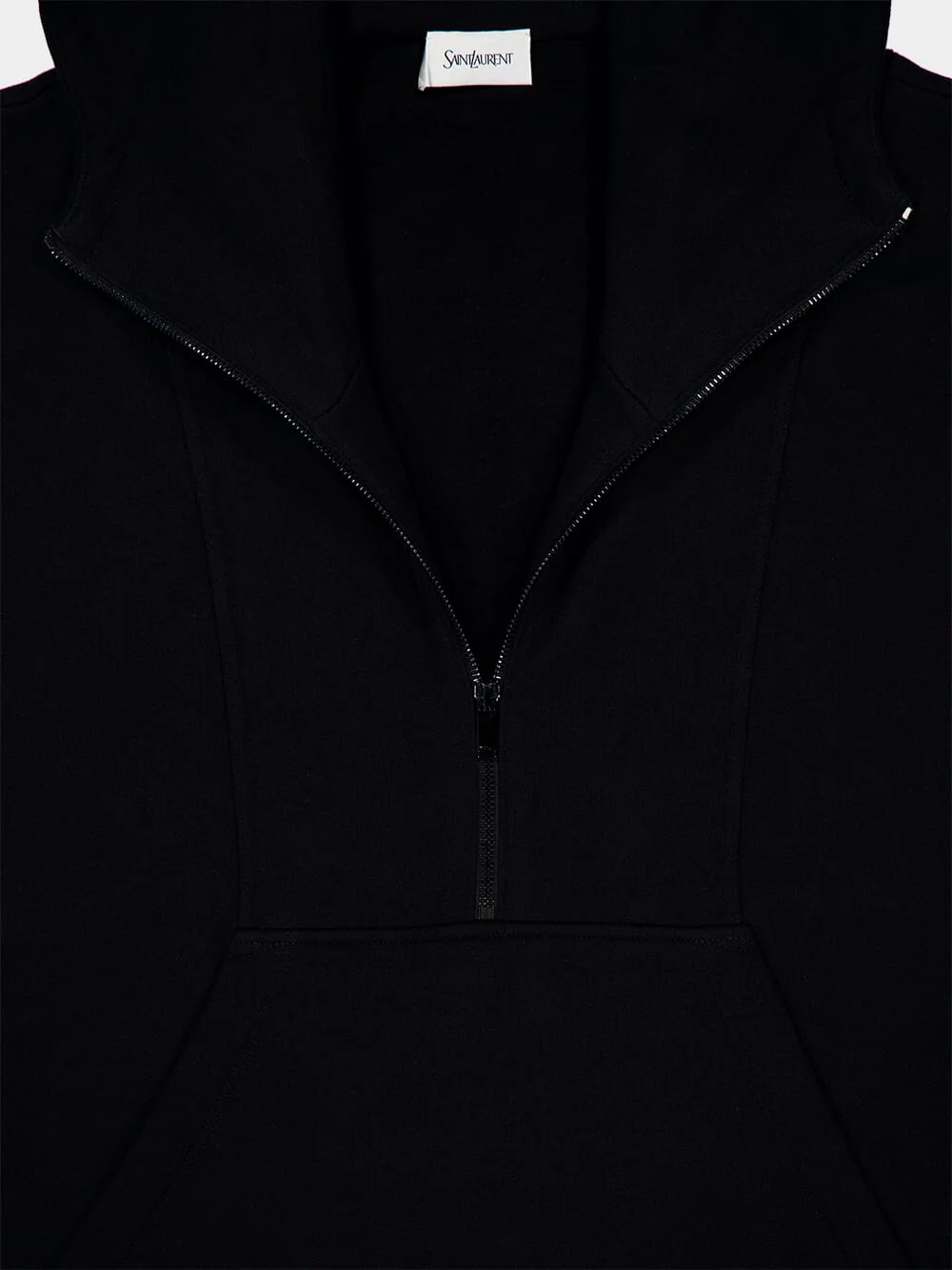 Black Half-Zip Hoodie - Image 3