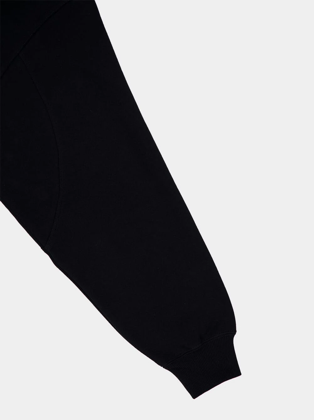 Black Half-Zip Hoodie - Image 4