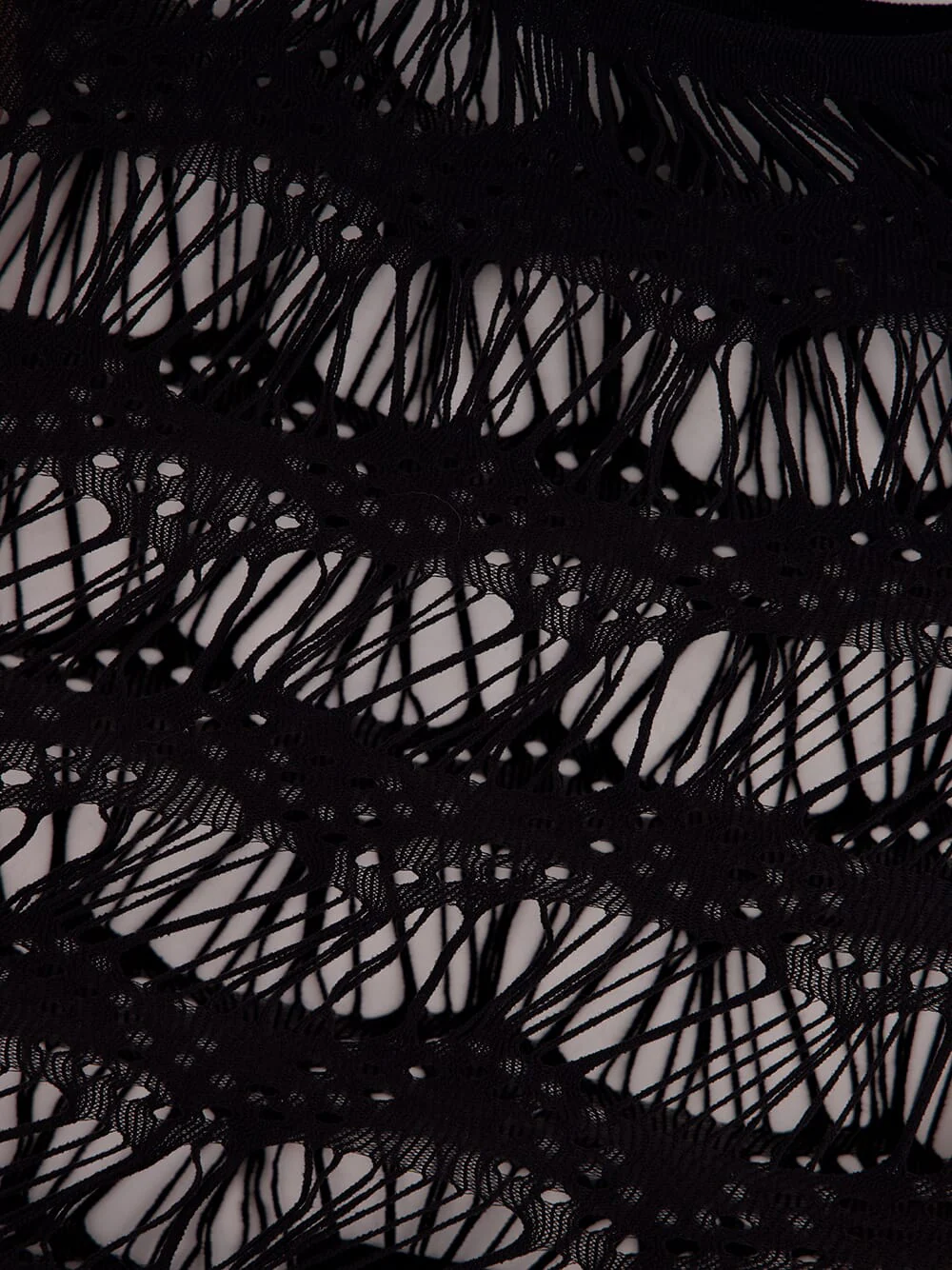 Black Ladder-Knit Bodysuit - Image 8