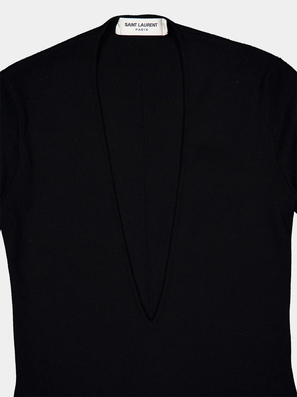 Elegant Plunge Maxi Dress - Image 3