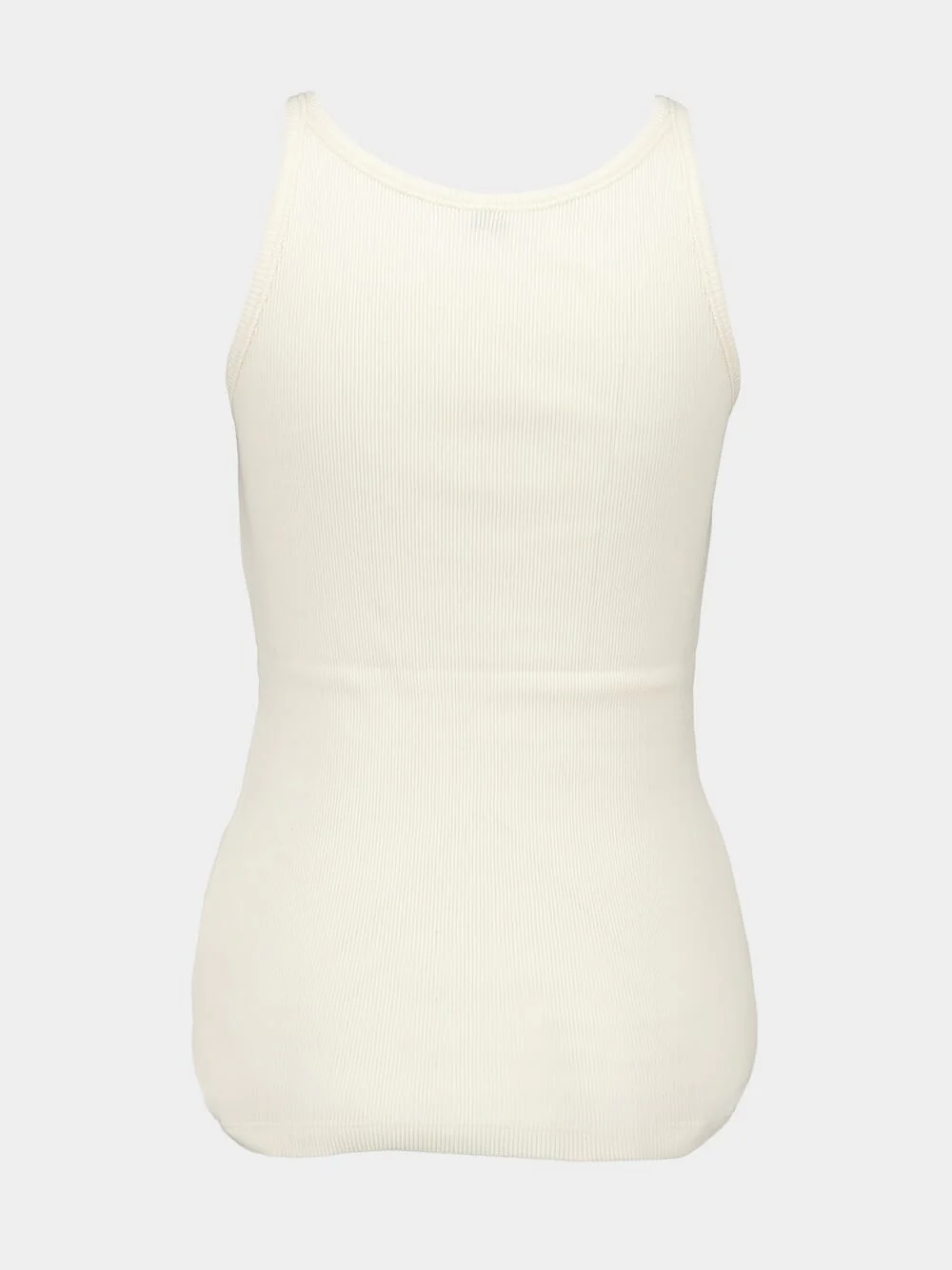 Logo-Embroidered Ribbed Tank Top - Image 2