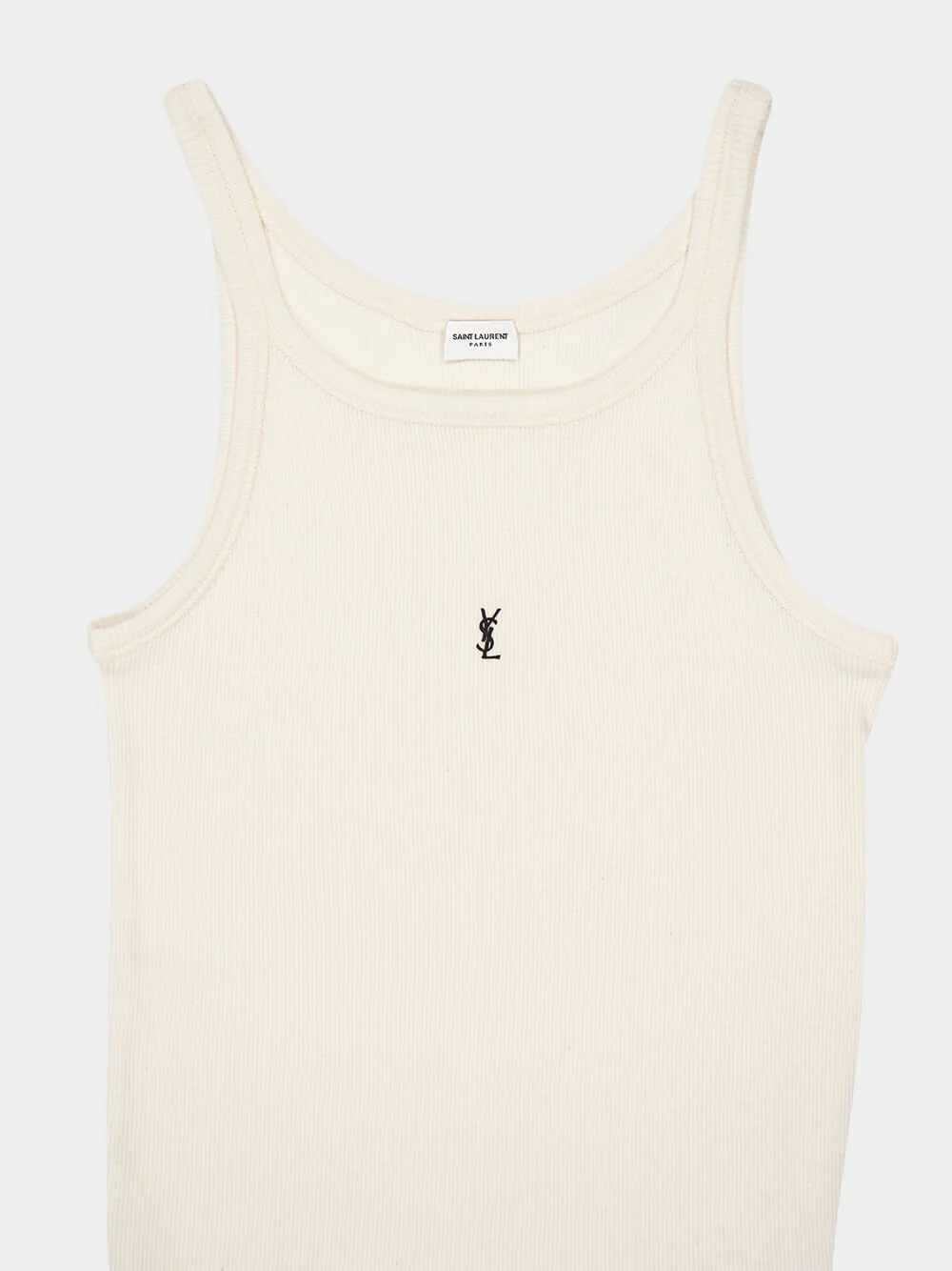 Logo-Embroidered Ribbed Tank Top - Image 3