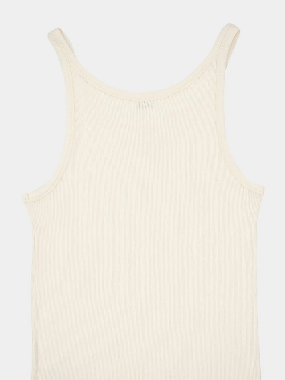 Logo-Embroidered Ribbed Tank Top - Image 4