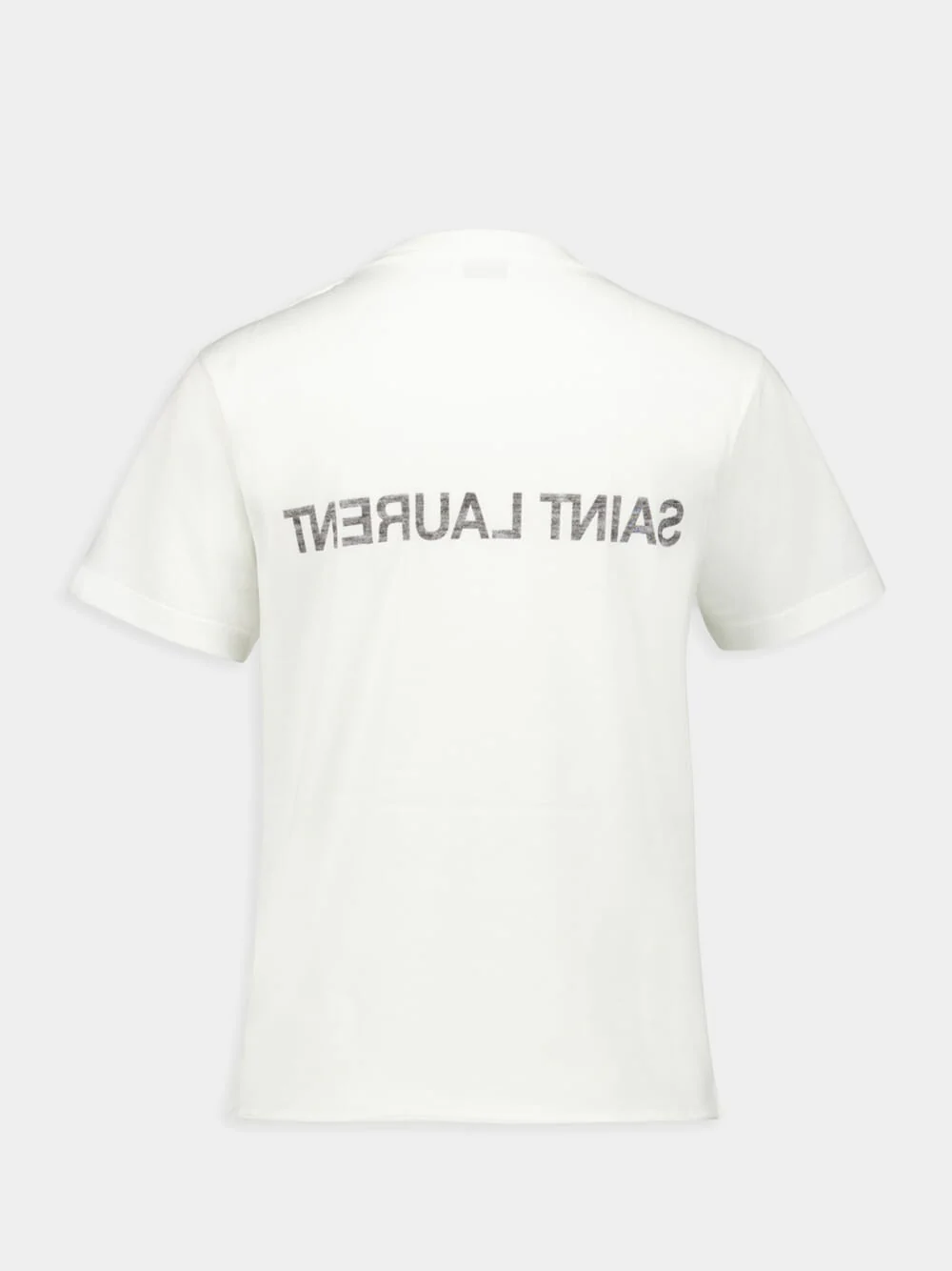 Reverse Logo White T-Shirt - Image 2