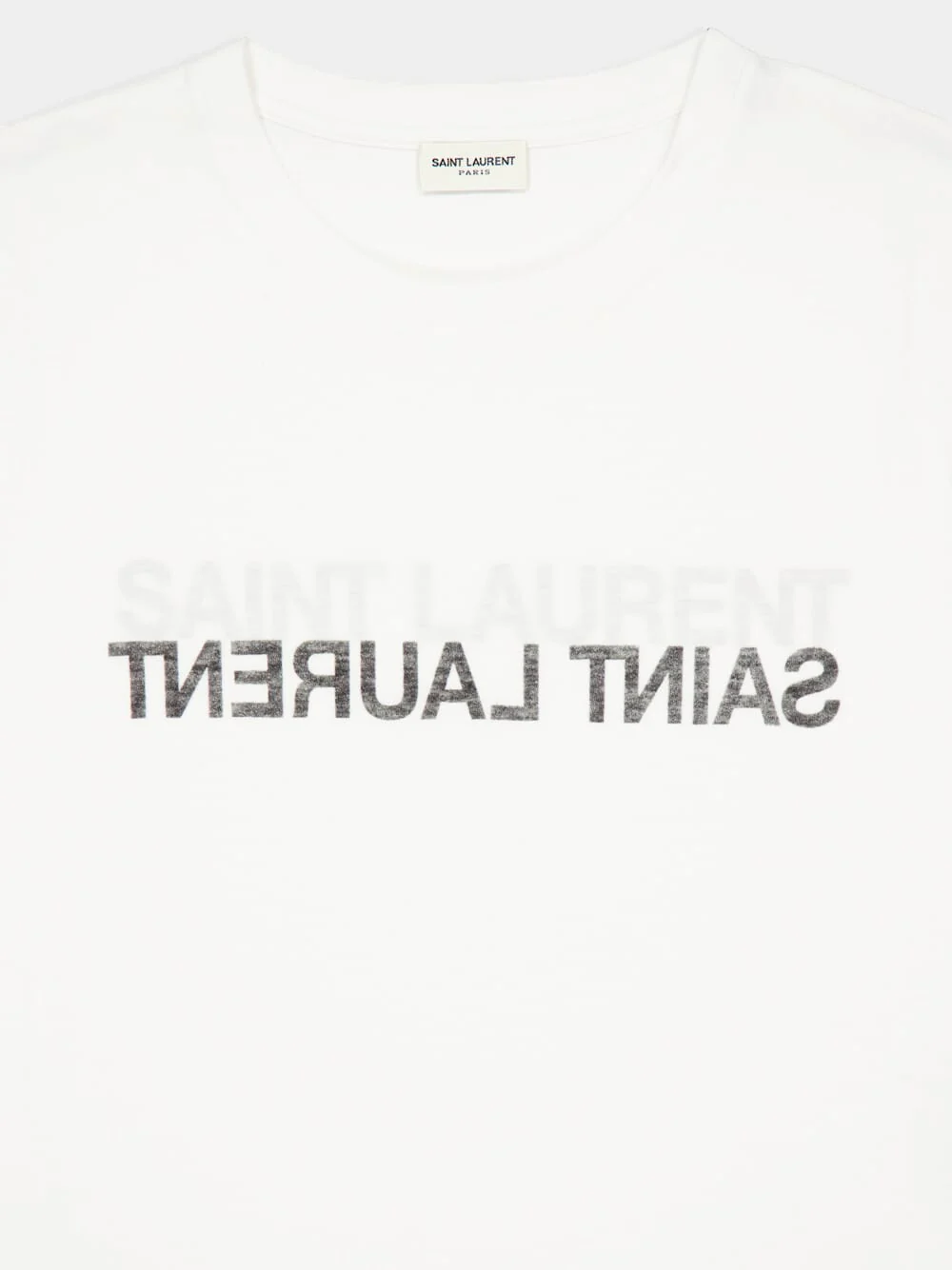 Reverse Logo White T-Shirt - Image 3