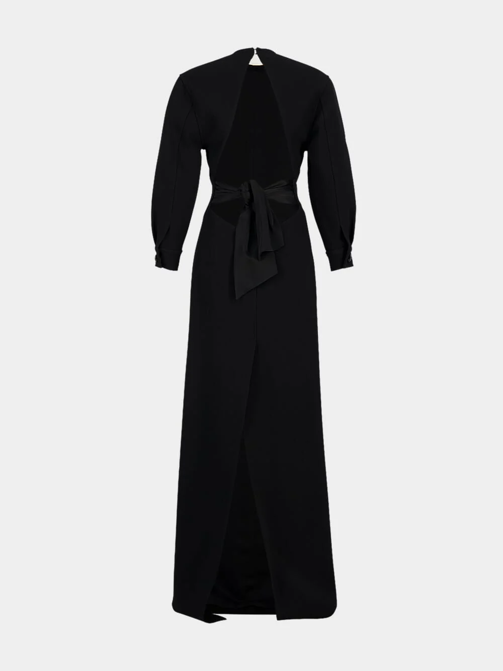 Cut-Out Back Knot Detailed Maxi Dress - Image 2