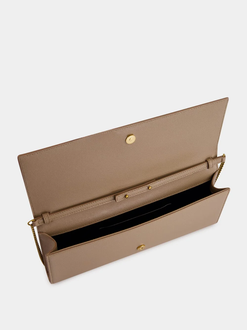 Dark Beige Kate Clutch - Image 6