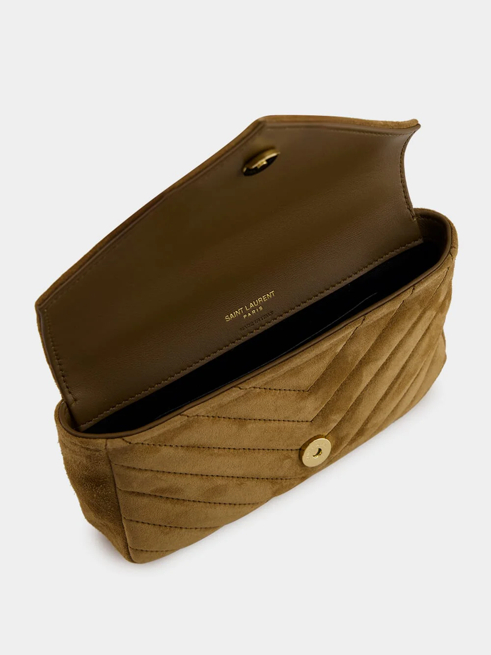 Golden Leaf College Mini Suede Bag - Image 6