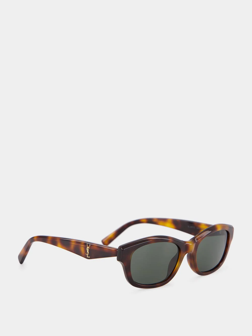 Havana Brown and Grey Tortoiseshell Cassandre Sunglasses - Image 2