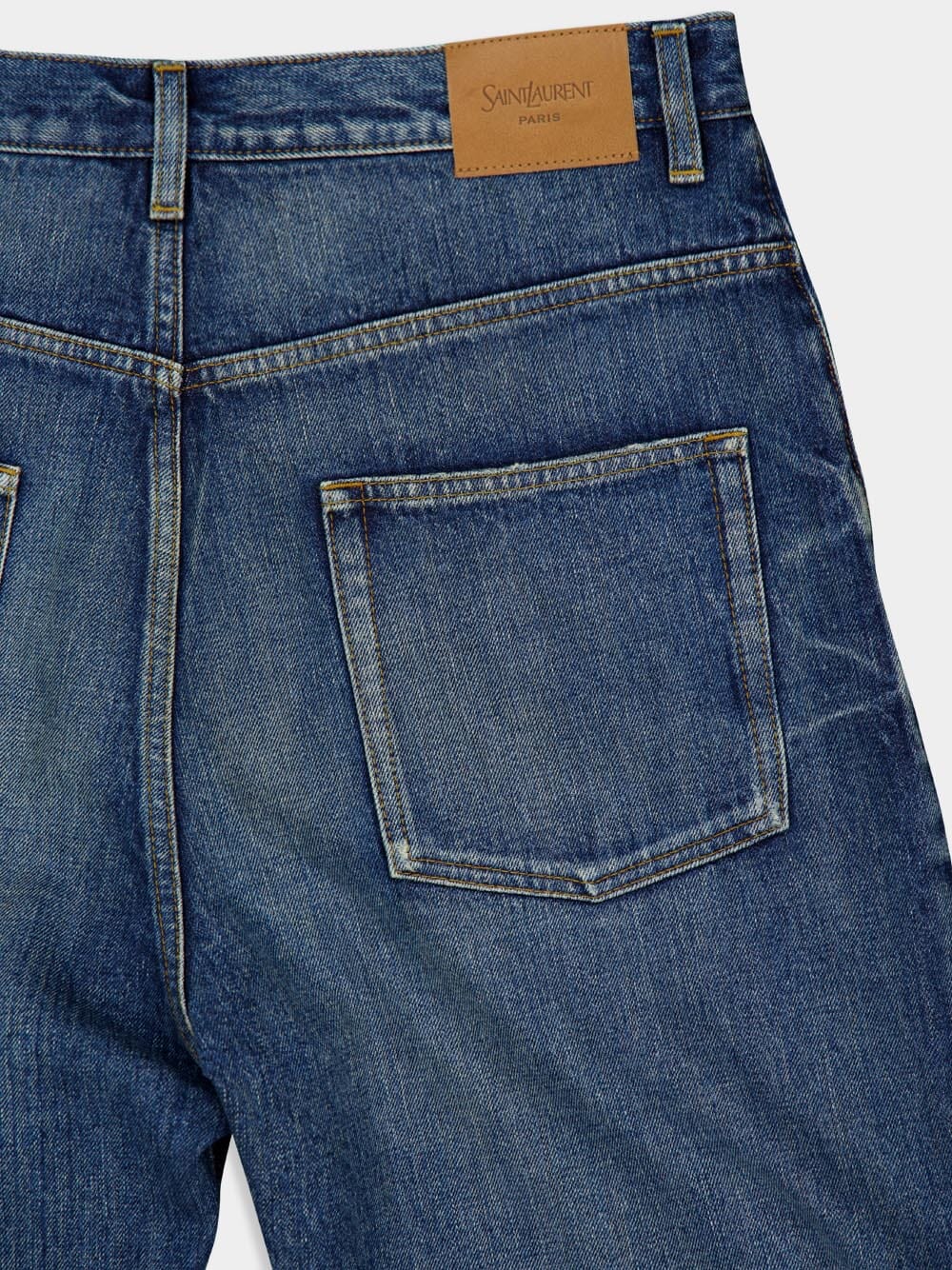High-Rise Heritage Vintage Blue Jeans - Image 4