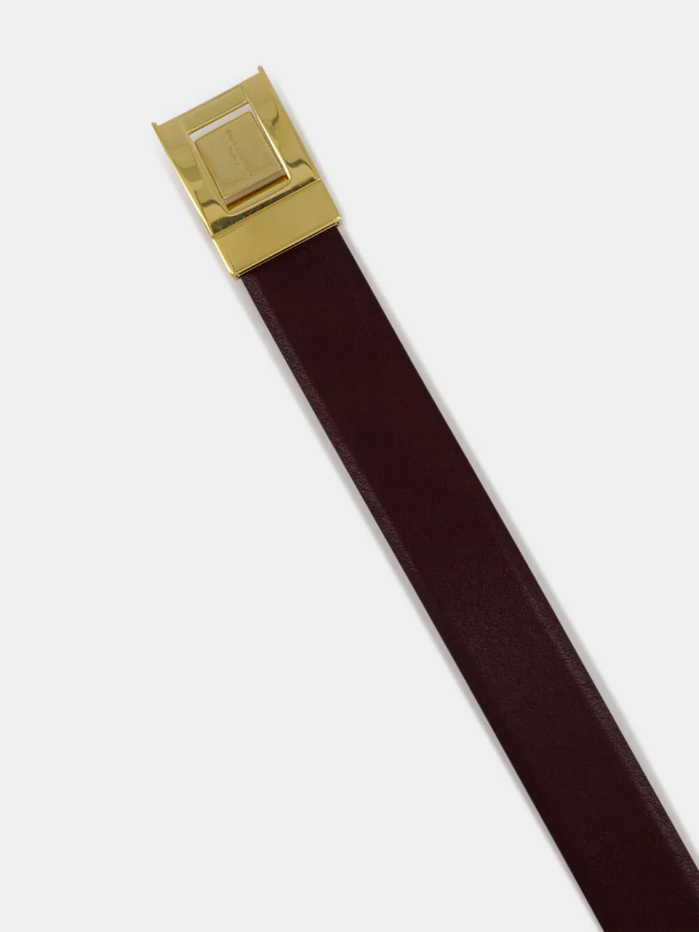 Hot Wine La 76 Belt in Smooth Leather - Image 2